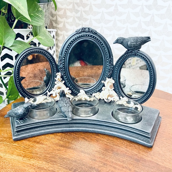 YANKEE CANDLE Raven Nights Mirror Tea Light Candle